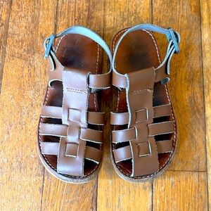 Freshly Picked Cognac Bixby Sandal Sz 8